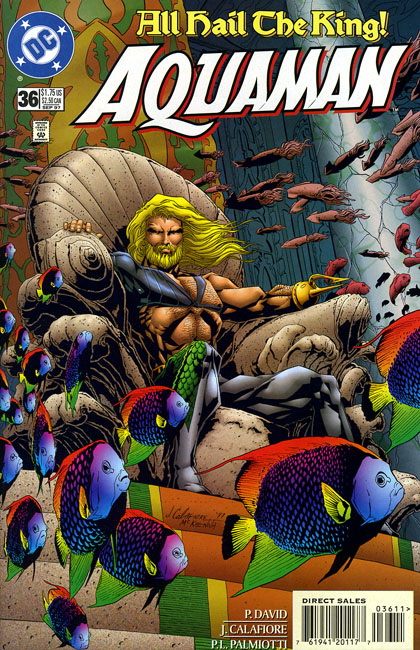 AQUAMAN Volume 3 #36 NM 1997 P.David J.Calafiore DC COMICS *Ships Free ...