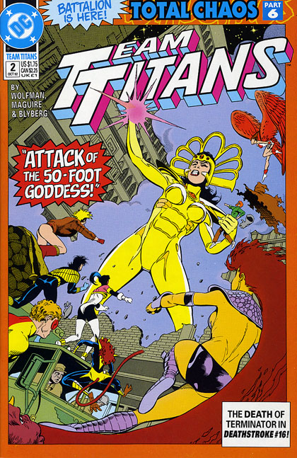 Team Titans 1992 Series # 2 near mint comic book