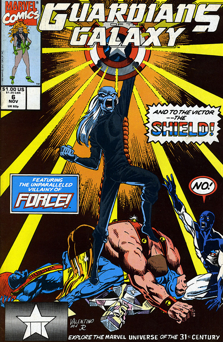 GUARDIANS OF THE GALAXY #34 NEAR MINT 1990